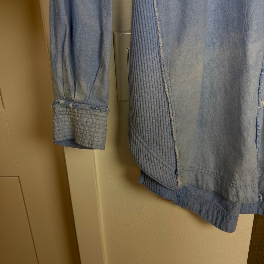 We the Free Cool N Clean Shirt Oversized Shirt Garment Dyed Size‎ Medium - Picture 7 of 16